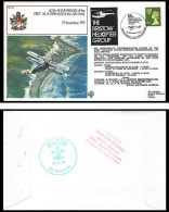 1085 Lettre Airmail War Cover Grande Bretagne Great Britain Bristow Helicopter Group 1919 - 1979 - Airplanes