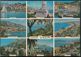 °°° 31242 - FRANCE - 06 - COTE D'AZUR - VUES - 1976 With Stamps °°° - Autres & Non Classés