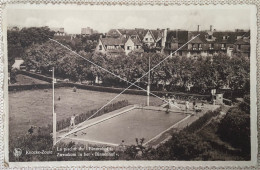 KNOKKE KNOCKE-ZOUT  La Piscine Du Binnenhof CP Animée  Vers 1940-1950 - Knokke