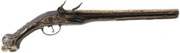 A PAIR OF 20-BORE OTTOMAN FLINTLOCK HOLSTER PISTOLS, - Decorative Weapons