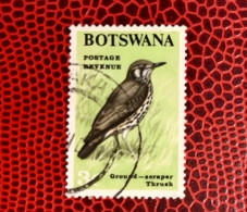 BOTSWANA 1967 1v Oblitère Used YT 173 Pájaro Bird Pássaro Vogel Ucello Oiseau - Autres & Non Classés