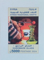 2024B001; Syria; 2024; Block; Handmade Glass Craft; Syrian Traditional Crafts; MNH** - Syria