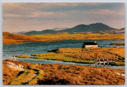 Loch Valtos On Soval Estate, Ilse Of Lewis, Scotland, Postcard. Posted - Autres & Non Classés