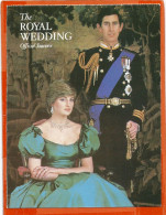 DK026_*  THE ROYAL WEDDING  OFFICIAL SOUVENIR  *  UNUSED - Royal Families
