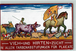 13226841 - Vieh- Und Hirten-Zucht In Allen Farbenabstufungen Fuer Plakate Esel Hund Kuh Schwein Gaense - Autres & Non Classés