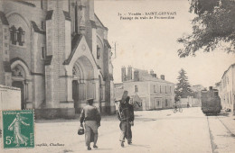 Saint Gervais , Passage Du Train De Fromentine - Sonstige & Ohne Zuordnung