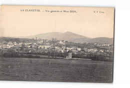 LA CLAYETTE - Vue Générale Et Mont Dun - Très Bon état - Other & Unclassified