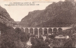 GORGES DU LOUP - VUE GENERALE DU VIADUC ET DES HOTELS - Autres & Non Classés