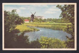 Sweden - Malmo Kanalparti Med Slottsmollen / Windmill Unposted - Zweden