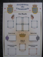 Danemark / Présentation Personnalisée 1974 + 1975 Complète - Albums Pour Feuilles Complètes