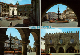 RECTO/VERSO - VIANA DO CASTELO - ALGUNS ASPECTOS SA PRACA DA REPUBLICA - Viana Do Castelo