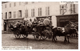 La Guerre De 1914 Dans Les Vosges - Saint-Dié Pendant L'Occupation Allemande - Le Dernier Convoi De Blessés évacuant - Saint Die