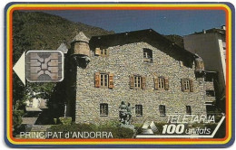 Andorra - STA - STA-0016B - Casa De La Vall, Cn.C39000559, 12.1993, SC5, 100Units, 20.000ex, Used - Andorre