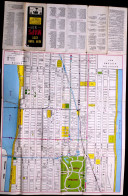 Carte Géographique.New York City Maps.édition 1975. - Geographical Maps