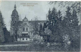 Schloß Schimmelwitz Bei Obernigk Oborniki Lskie 31.8.1917 Gelaufen - Schlesien