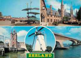 Netherlands Zeeland Beach Sailing Vessel Windmill Castle - Other & Unclassified