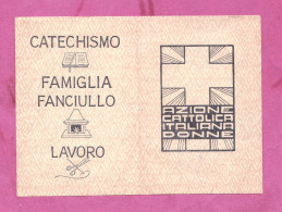 Tessera Associativa- 1948, Azione Cattolica Italiana Donne. . 1940 Diocesi Di Andria. - Cartes De Membre