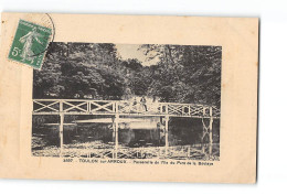 TOULON SUR ARROUX - Passerelle De L'Ile Du Parc De La Boulaye - Très Bon état - Autres & Non Classés