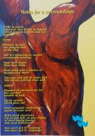 Carte Postale - Whiteman-Walker Clinic (homme Nu) Poem By Graham Foust - Painting By David Amoroso - Publicité