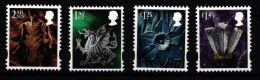 Wales, Regional Issues 123-126 Postfrisch #KN329 - Other & Unclassified