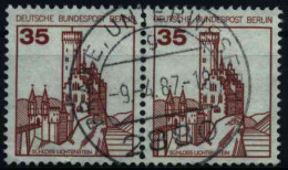 BERLIN DS BURGEN U. SCHLÖSSER Nr 673 Gestempelt WAAGR PA X0E3AD6 - Used Stamps