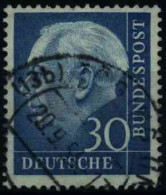 BRD DS HEUSS 1 Nr 187 Zentrisch Gestempelt X0E471A - Used Stamps