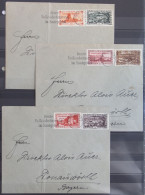 Saargebiet Lot Von 6 Briefen Aus 179-194 Auf Brief #KN353 - Klaipeda 1923