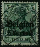 BES 1WK LP BELGIEN Nr 2 Gestempelt X0E905A - Occupation 1914-18