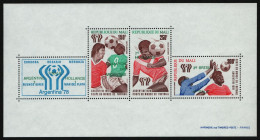 Mali 1978 - Mi-Nr. Block 11 ** - MNH - Fußball / Soccer - Mali (1959-...)