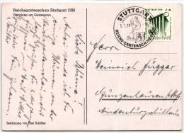 Deutsches Reich 692 Auf Postkarte Reichsgartenschau #KQ057 - Autres & Non Classés