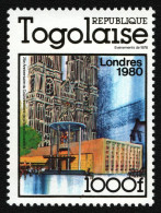 Togo 1980 - Mi-Nr. 1450 A ** - MNH - LONDON '1980 - Mali (1959-...)