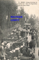 59 Denain Cortège Historique 28 Juillet 1912 Char Chars Agriculture Et Du Bon Vieux Temps CPA - Denain