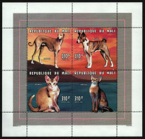 Mali 1996 - Mi-Nr. 1593-1596 ** - MNH - Hunde & Katzen / Dogs & Cats - Mali (1959-...)