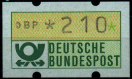 BRD ATM 1981 Nr 1-1-210R Postfrisch S4AF916 - Timbres De Distributeurs [ATM]