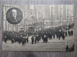 CELEBRITES FUNERAILLES DE MR LE COMTE DE FLANDRE EGLISE SAINTE GUDULE - 10150 - Politicians & Soldiers