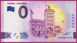 0-Euro XEUR 01 2022 BORNA - SACHSEN - REICHSTOR - Private Proofs / Unofficial