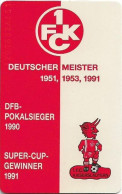 Germany - 1.FC Kaiserslautern E.V. 1991-92 - O 0011 - 02.1992, 20U, 5.000ex, Mint - O-Series : Customers Sets