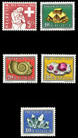 SCHWEIZ PRO PATRIA Nr 657-661 Postfrisch X4C9B12 - Unused Stamps