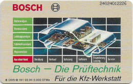Germany - Bosch Fachausrüster – KFZ-Prüftechnik - O 0181 - 02.1994, 6DM, 5.000ex, Mint - O-Series : Séries Client