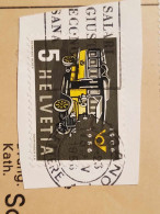 Postauto - Used Stamps