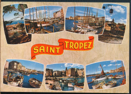°°° 31250 - FRANCE - 83 - ST. TROPEZ - VUES - 1972 With Stamps °°° - Saint-Tropez