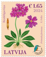 (!) Latvia 2024 Latvian Fund For Nature - Flower - Bird's-eye Primrose MNH - Lettonie