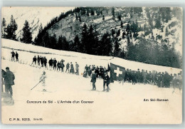 10606941 - Skirennen Winter Flagge - Other & Unclassified
