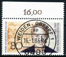 BERLIN 1986 Nr 750 Zentrisch Gestempelt ORA X62E3C6 - Oblitérés