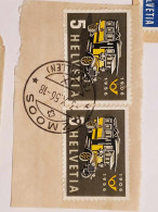 Postauto - Used Stamps