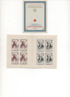 FRANCE.1959.CARNET CROIX-ROUGE NEUF** .1ER CHOIX  "Abbé Charles-Michel De L'Epée"."Valentin Haüy"  - Red Cross
