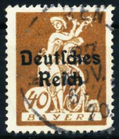 D-REICH INFLA Nr 124 Zentrisch Gestempelt X6927BA - Used Stamps
