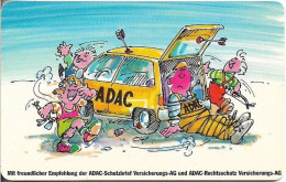 Germany - ADAC - 25 Jahre Schutzbrief, 20 Jahre Rechtsschutz  - O 0886 - 09.1998, 6DM, 3.500ex, Used - O-Series : Customers Sets