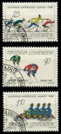 LIECHTENSTEIN 1987 Nr 934-936 Gestempelt SB49F0A - Gebraucht