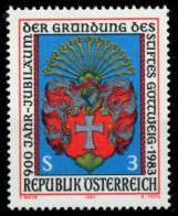 ÖSTERREICH 1983 Nr 1737 Postfrisch SB63926 - Neufs